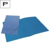 PLUS OFFICE CARPETA CARTON MK Fº SIN SOLAPAS AZUL 4613 MAK180188