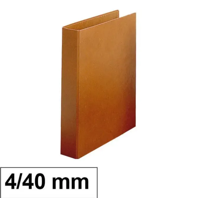 PLUS OFFICE CARPETA CUERO FORRADA MK Fº 4A/40 3393 MAK180624