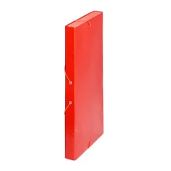 PLUS OFFICE CARPETA PROYECTO CARTON 3CM ROJO 6203 ROJO MAK180157