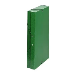 PLUS OFFICE CARPETA PROYECTO CARTON 5CM VERDE 6205 VERDE MAK180163