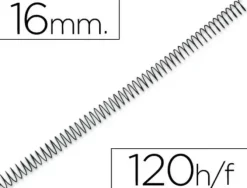 PLUS OFFICE ESPIRALES P.56 4:1 16MM C/100 3034EMN16 MAK215243