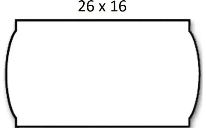 PLUS OFFICE ETIQUETA MAQUINA REMOV. 26X16 E261R21 MAK215139