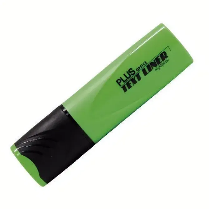 PLUS OFFICE MARCADOR FLUORESCENTE TEXTLINER 3.2 VERDE
