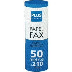 PLUS OFFICE PAPEL FAX PLUS TERMICO 210MMX50MX25 210X50 MAK001053