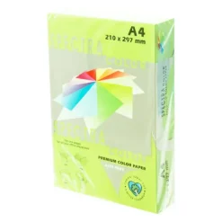 PLUS OFFICE PAPEL SPECTRA A3 80GR 500H VERD.CLARO IT190 VD.C A3 MAK001007