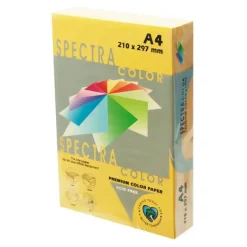 PLUS OFFICE PAPEL SPECTRA A4 80GR 500H AMARIL.ORO IT200 A4/500 MAK001579