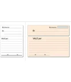 PLUS OFFICE TALONARIO MK VALES 3 DE Fº ORIGINAL T14 MAK001418