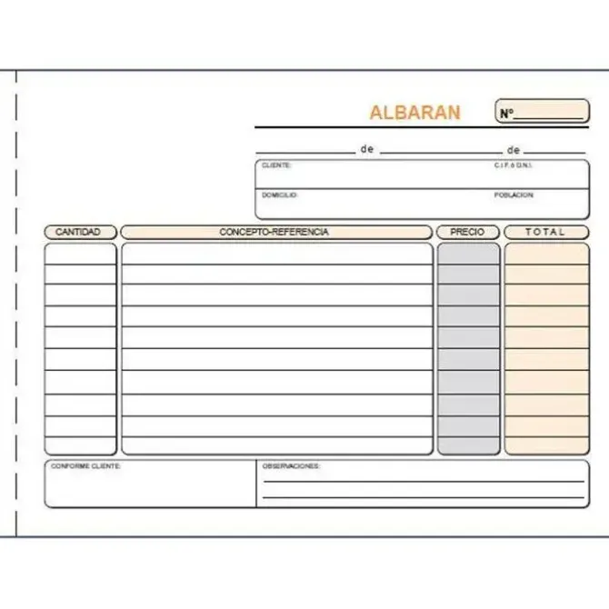 PLUS OFFICE TALONARIO MK ALBARAN 4ºAPAISADO DUPLI T-119 MAK002462