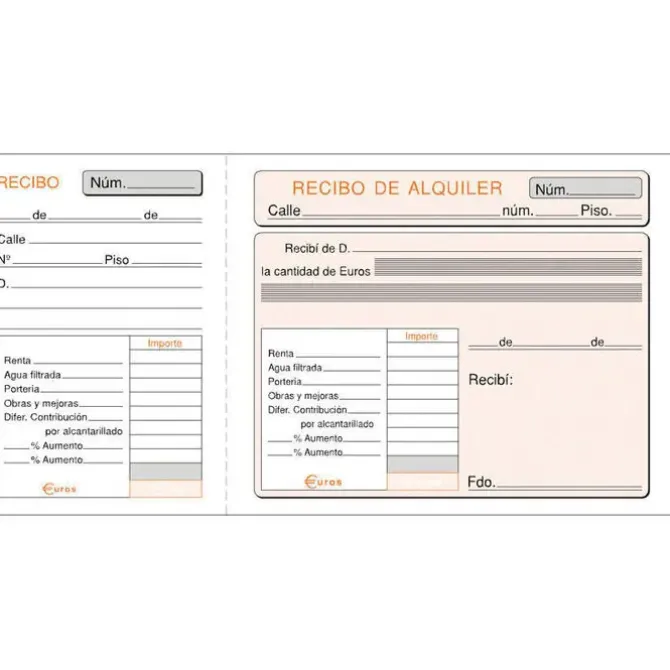 PLUS OFFICE TALONARIO MK INQUILINATO 3 DE Fª APAI T40 MAK001374