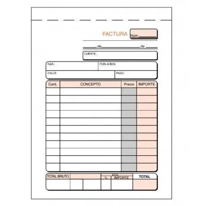 PLUS OFFICE TALONARIO MK FACTURA 8º NAT.TRIPLIC. T70 MAK028926