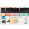 PLUS OFICCE FLUORESCENTE TEXT LINER 3.2 6 COLORES PASTEL 081535