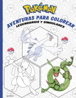 POKEMON AVENTURAS PARA COLOREAR LEGENDARIOS Y SING