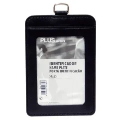 PORTACARNET PLUS VERT.54X85 NEGRO