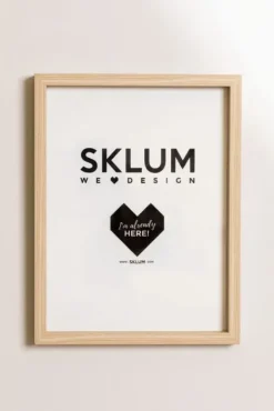 PORTAFOTO A4 21X29,7CM MADERA CLARA