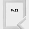 PORTAFOTO MARCO 9 X 13CM MADERA BLANCO