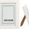 PORTAFOTO 10X15 MADERA BLANCO