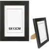 PORTAFOTO 9X13 MADERA NEGRO