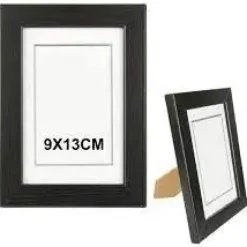 PORTAFOTO 9X13 MADERA NEGRO