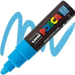 POSCA PC-7M AZUL CLARO 4,5-5,5MM