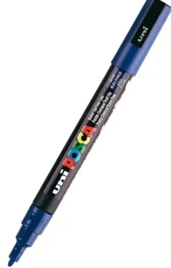 POSCA PC-3M AZUL 0,9-1,3MM PUNTA MEDIA