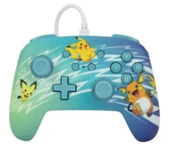 POWERA MANDO CON CABLE ENHANCED PARA NINTENDO SWITCH - PIKACHU EVOLUTION