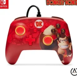 POWERA MANDO CON CABLE ENHANCED PARA NINTENDO SWITCH - DONKEY KONG FLEX