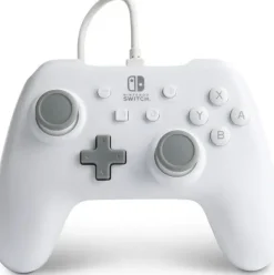 POWERA MANDO CON CABLE PARA NINTENDO SWITCH - COLOR BLANCO