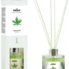 PRADY AMBIENTADOR PREMIUM MARIHUANA - FRASCO DE CRISTAL 130ML Y VARITAS DIFUSORAS