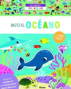 PRIMERAS PEGATINAS BAJO OCEANO.