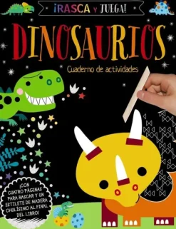 RASCA Y JUEGA. DINOSAURIOS - CUADERNO DE ACTIVIDADES