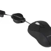 RATON CONNECT MINI OPTICO RETRACTIL USB NEGRO