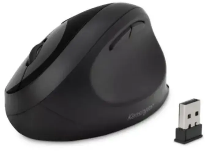 RATON KENSINGTON PRO FIT ERGO MEDIANO OPTICO INALAMBRICO NEGRO