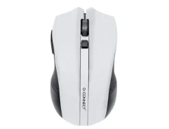 RATON Q-CONNECT OPTICO INALAMBRICO 1000 DPI RECEPTOR USB 2,4 GHZ BLANCO