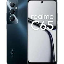 REALME C65 SMARTPHONE PANTALLA 6.67 - 8GB - 256GB - CAMARA PRINCIPAL 50MP - BATERIA 5000MAH - ADMITE CARGA DE 45W - COLOR NEGRO