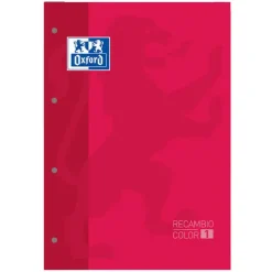 RECAMBIO OXFORD A4 80H CN5 ROJO