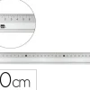 REGLA LIDERPAPEL 30 CM ALUMINIO COLOR METALICO