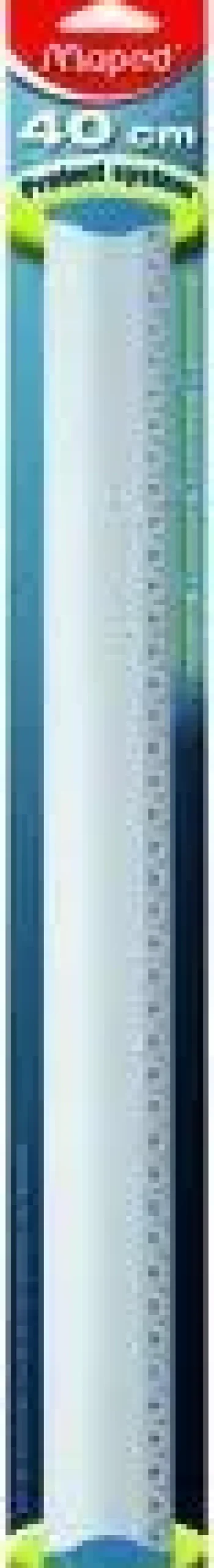 REGLA PLANA ALUMINIO 40CM BLISTER