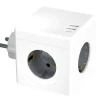 REGLETA Q-CONNECT DE CUBO ENCHUFE MULTIPLE POWER CUBE 6 EN 1 DIRECTO PARED 3 TOMAS DE CORRIENTE+2 USB+1 USB C