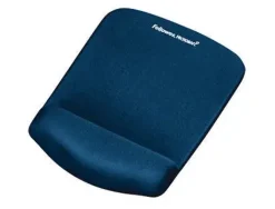 REPOSAMUÑECAS FELLOWES PARA RATON FOAM FUSION PLUSH TOUCH AZUL 25X184X238 MM
