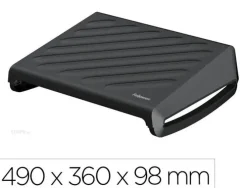 REPOSAPIES FELLOWES BREYTA 3 AJUSTES DE ALTURA 100% RECICLABLE 490X360X98 MM COLOR NEGRO