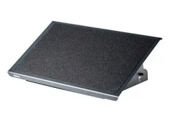 REPOSAPIES FELLOWES ULTIMATE SERIE PROFESSIONAL METALICO AJUSTABLE 3 ALTURAS NEGRO 96X560X32 MM