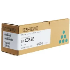 RICOH SP C352E CYAN CARTUCHO DE TONER ORIGINAL - 408216/SP C352E