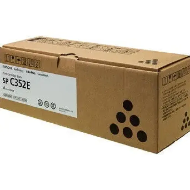 RICOH SP C352E NEGRO CARTUCHO DE TONER ORIGINAL - 408215/SP C352E
