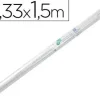 ROLLO PLASTICO ADHESIVO LIDERPAPEL 0.33X1.50 50 MC -FORRALIBROS REMOVIBLE