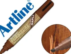 ROTULADOR ARTLINE MARCADOR PERMANENTE EK-95 FURNITURE MAPLE-ARCE PUNTA BISELADA 2,0-5,0 MM EN BLISTER BRICO