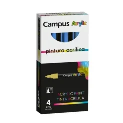 ROTULADOR CAMPUS ACRYLIC AZUL MEDIO