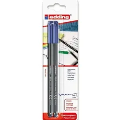 ROTULADOR EDDING 1200 AZUL /BL.2UD