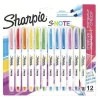 ROTULADOR SHARPIE S-NOTES 12 COLORES