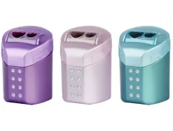 SACAPUNTAS FABER CASTELL DOBLE ROLL ON SPARKLE EN BLISTER