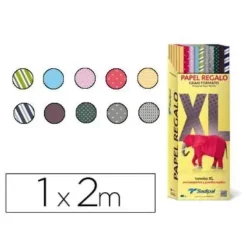 SADIPAL PAPEL DE REGALO 100X200CM DIBUJOS PARA TODO EL AÑO
